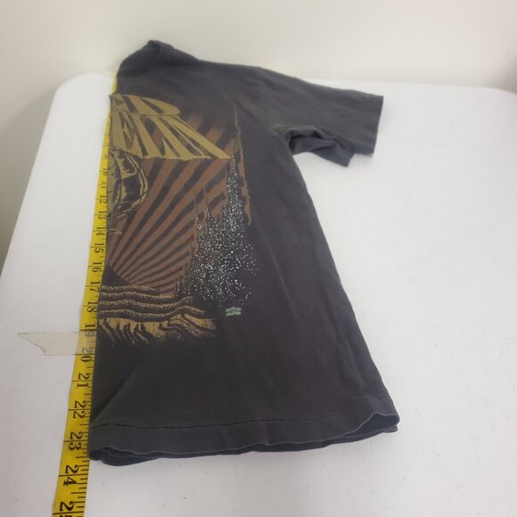 Vintage Hanes Mens 1993 Led Zeppelin Graphic T Shirt Size M Rock Band Music - Picture 7 of 10